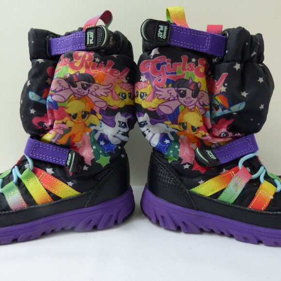 Stride Rite My Little Pony Sneaker Winter Boot, Size 6.5 - Picture 3 of 5